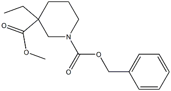 1-CBZ-3-乙基哌啶-3-甲酸甲酯