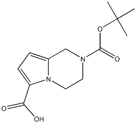 2-Boc-3,4-dihydro-1H-pyrrolo-[1,2-a]pyrazine-6-carboxylic acid