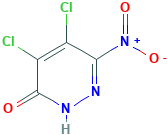 4,5-dichloro-6-nitropyridazin-3-ol