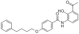 N-(3-acetyl-2-hydroxyphenyl)-4-(4-phenylbutoxy)benzamide