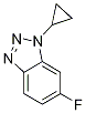 1-Cyclopropyl-6-fluoro-1,2,3-benzotriazole