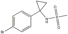 N-[1-(4-broMophenyl)cyclopropyl]MethanesulfonaMide
