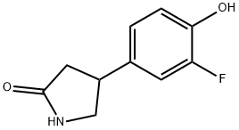 4-(3-fluoro-4-hydroxyphenyl)pyrrolidin-2-one