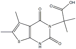 2-(5,6-dimethyl-2,4-dioxo-1,4-dihydrothieno[2,3-d]pyrimidin-3(2H)-yl)-2-methylpropanoic acid