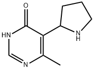 6-methyl-5-(pyrrolidin-2-yl)pyrimidin-4-ol