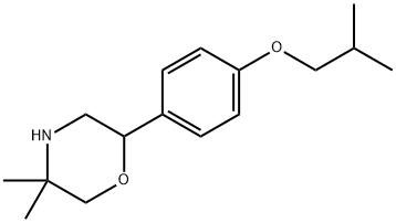 2-(4-isobutoxyphenyl)-5,5-dimethylmorpholine