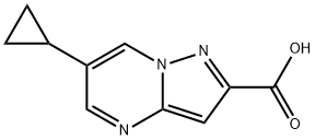 6-cyclopropylpyrazolo[1,5-a]pyrimidine-2-carbox ylic acid