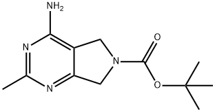 tert-butyl 4-amino-2-methyl-5H,6H,7H-pyrrolo[3,4-d]pyrimidine-6-carboxylate