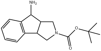 Indeno[1,2- c ]pyrrole-2(1 H )-carboxylic acid, 8-amino-3,3a,8,8a-tetrahydro-, 1,1-dimethylethylester