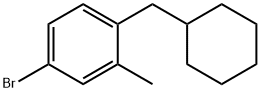 4-bromo-1-(cyclohexylmethyl)-2-methylbenzene