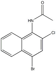 N-(4-bromo-2-chloronaphthalen-1-yl)acetamide