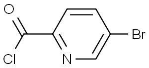 2-pyridinecarbonyl chloride, 5-bromo-