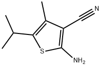2-amino-4-methyl-5-(propan-2-yl)thiophene-3-carbonitrile