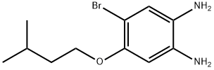 4-Bromo-5-(3-methylbutoxy)benzene-1,2-diamine