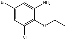 Benzenamine, 5-bromo-3-chloro-2-ethoxy-