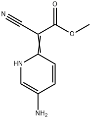 Acetic acid, 2-(5-amino-2(1H)-pyridinylidene)-2-cyano-, methyl ester