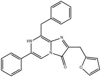 Imidazo[1,2-a]pyrazin-3(7H)-one, 2-(2-furanylmethyl)-6-phenyl-8-(phenylmethyl)-
