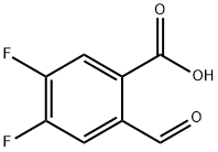 Benzoic acid, 4,5-difluoro-2-formyl-