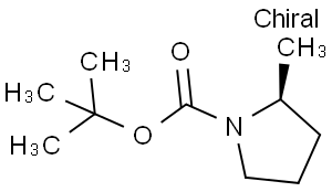 (S)-tert-Butyl 2-methylpyrrolidine-1-carboxylateStructural picture