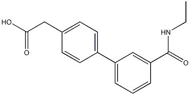 {4-[3-(EthylcarbaMoyl)phenyl]phenyl}acetic acid