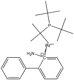 Chloro[(tri-t-butylphosphine)-2-(2-aminobiphenyl)]palladium(II)