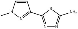 5-(1-methyl-1H-pyrazol-3-yl)-1,3,4-thiadiazol-2-amine