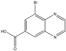 6-Quinoxalinecarboxylic acid, 8-bromo-