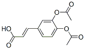 3-[3,4-bis(acetoxy)phenyl]acrylic acid