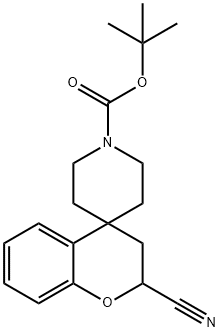 tert-Butyl 2-cyanospiro[chroman-4,4'-piperidine]-1'-carboxylate