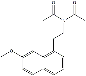 N-Acetyl-N-[2-(7-methoxy-1-naphthyl)ethyl]acetamide