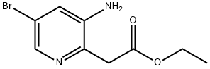 2-(3-氨基-5-溴吡啶-2-基)乙酸乙酯