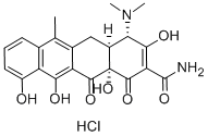 (2Z,4S,4aS,12aS)-2-[amino(hydroxy)methylidene]-4-(dimethylamino)-10,11,12a-trihydroxy-6-methyl-4a,12a-dihydrotetracene-1,3,12(2H,4H,5H)-trione hydrochloride