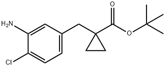 1-(3-氨基-4-氯苄基)环丙烷羧酸叔丁酯