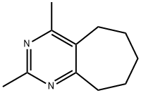5H-Cycloheptapyrimidine, 6,7,8,9-tetrahydro-2,4-dimethyl-