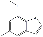 Benzo[b]thiophene, 7-methoxy-5-methyl-