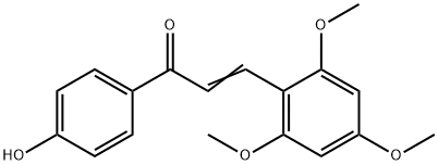 E)-1-(4-Hydroxy-phenyl)-3-(2,4,6-trimethoxy-phenyl)-propenone