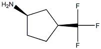 (1R,3S)-3-(trifluoromethyl)cyclopentan-1-amine