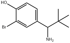 4-(1-AMINO-2,2-DIMETHYLPROPYL)-2-BROMOPHENOL