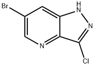 1H-Pyrazolo[4,3-b]pyridine, 6-bromo-3-chloro-