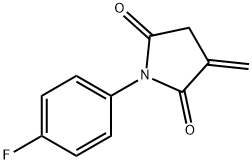 1-(4-fluorophenyl)-3-methylenedihydro-1H-pyrrole-2,5-dione