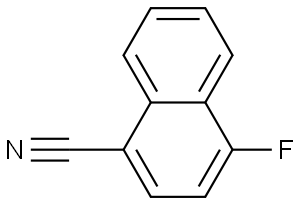 4-Fluoronaphthalene-1-carbonitrile, 1-Cyano-4-fluoronaphthalene