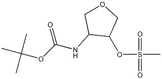 4-(Tert-Butoxycarbonylamino)Tetrahydrofuran-3-Yl Methanesulfonate