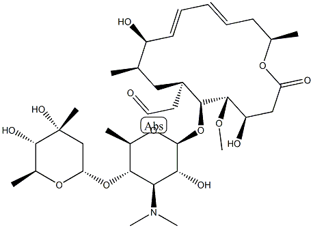 2-[6-[[5-[(4,5-dihydroxy-4,6-dimethyl-2-oxanyl)oxy]-4-(dimethylamino)-3-hydroxy-6-methyl-2-oxanyl]oxy]-4,10-dihydroxy-5-methoxy-9,16-dimethyl-2-oxo-1-oxacyclohexadeca-11,13-dien-7-yl]acetaldehyde