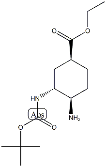 ethyl (1S,3R,4R)-4-amino-3-{[(tert-butoxy)carbonyl]amino}cyclohexane-1-carboxylate