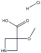 3-Methoxyazetidine-3-carboxylic acid hydrochloride