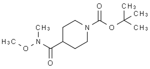 1-Boc-4-[甲氧基(甲基)氨基甲酰基]哌啶