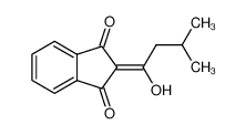 2-(1-Hydroxy-3-methylbutylidene)-1H-indene-1,3(2H)-dione