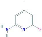 6-氟-4-甲基吡啶-2-胺