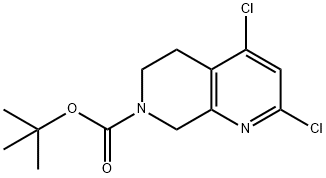TERT-BUTYL 2,4-DICHLORO-5,8-DIHYDRO-1,7-NAPHTHYRIDINE-7(6H)-CARBOXYLATE