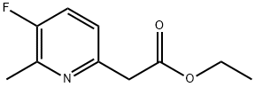 ethyl 2-(5-fluoro-6-methyl-2-pyridyl)acetate